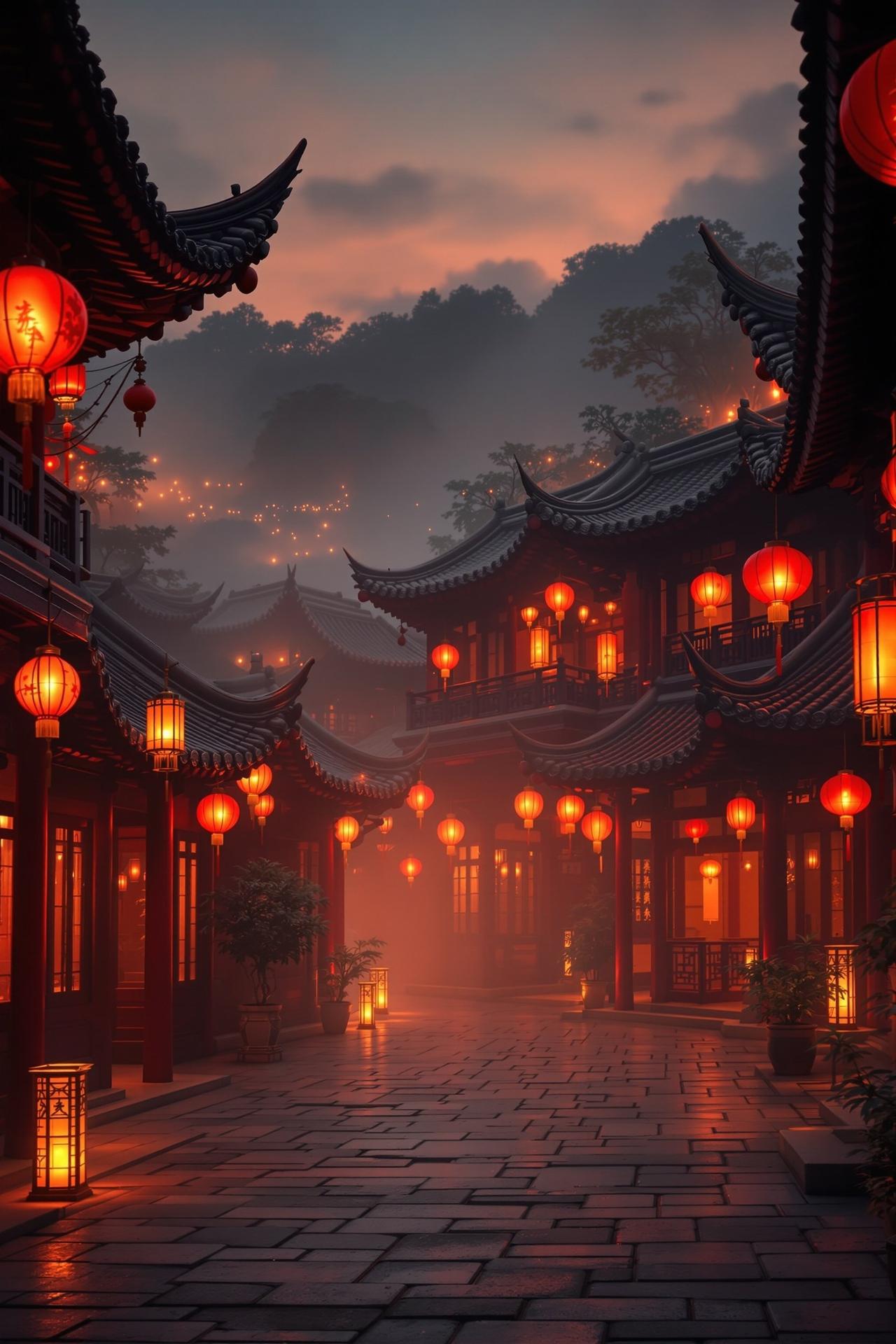 午夜在线作品《东方古韵》高清HD海报